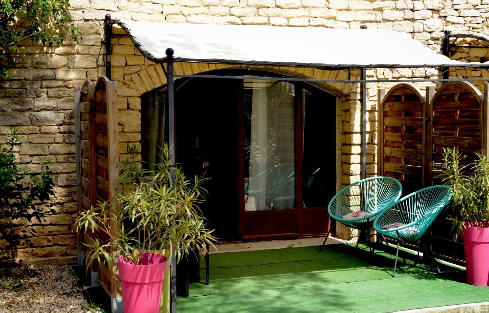 Les Jardins D'Eleusis Bed & Breakfast Murs  Bagian luar foto